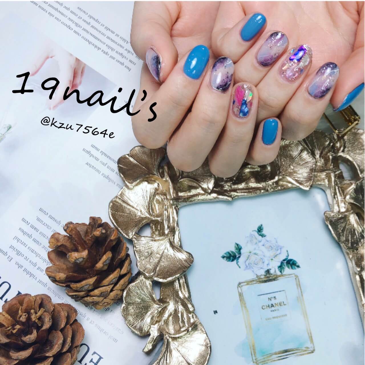 台中龍井19Nails美甲工作室作品