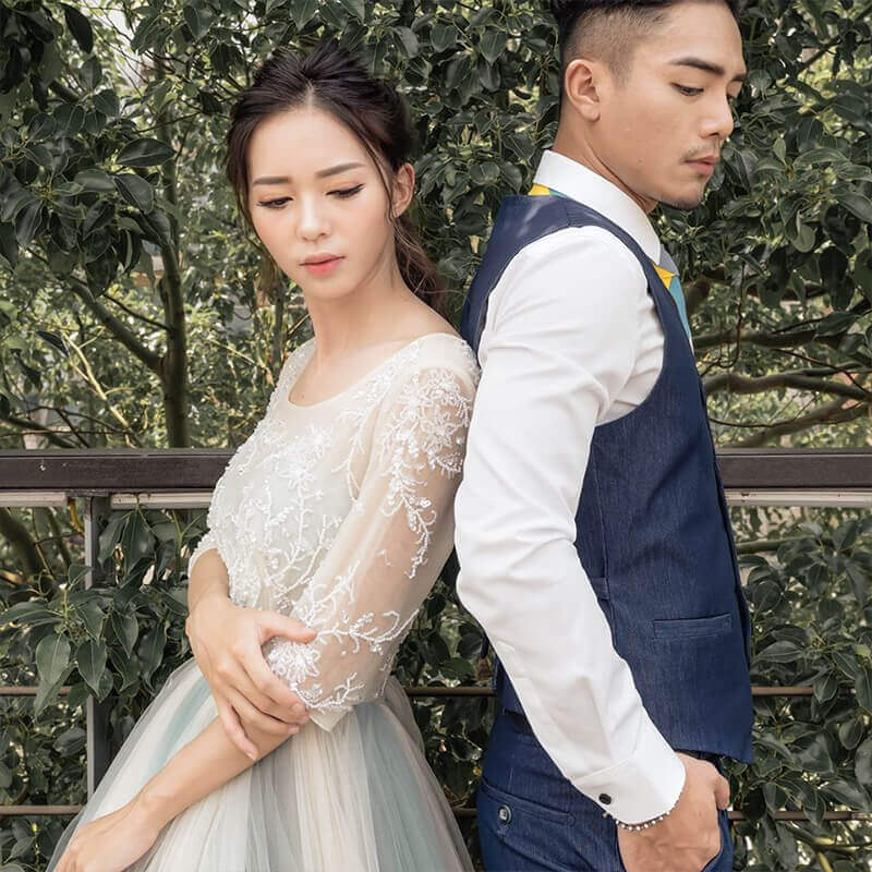 微甜幸福 26組 婚紗包套婚紗示意圖