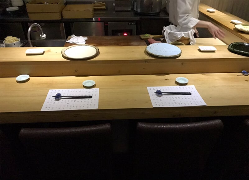 一期一會壽司用餐環境