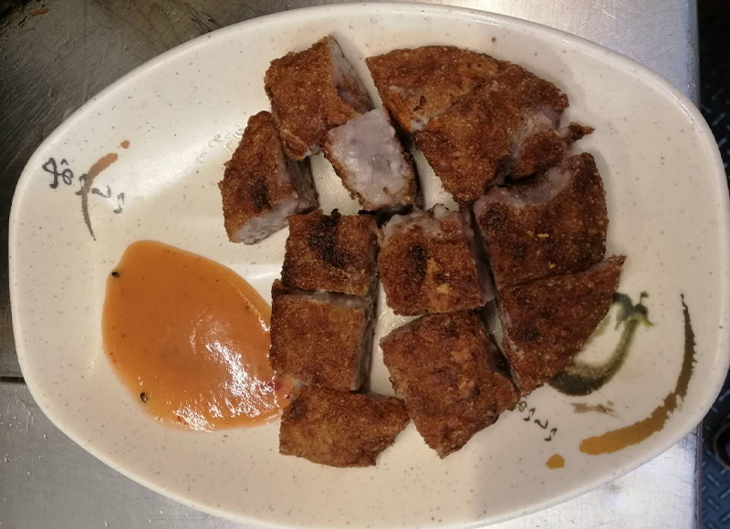 這是炸臭豆腐的流程圖