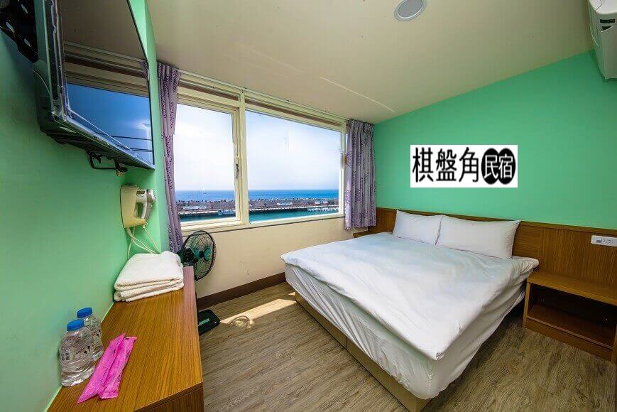 小琉球推薦渡假民宿302典雅海景雙人套房房景圖