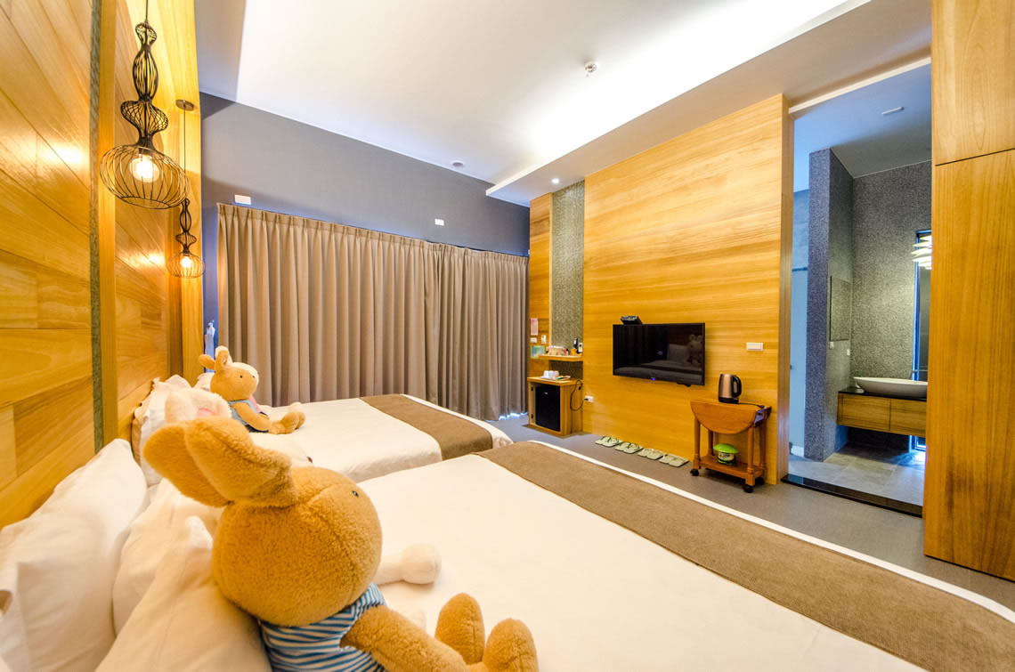 一樓101寒溪櫻花四人房