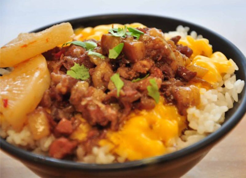 黃金起司肉燥飯
