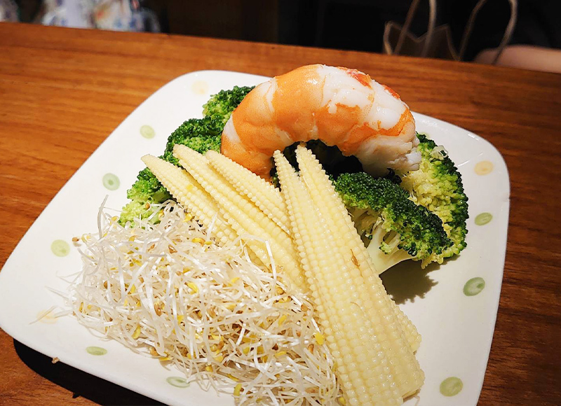 胡麻野菜沙拉