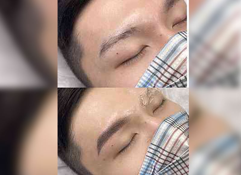 男士個性霧眉