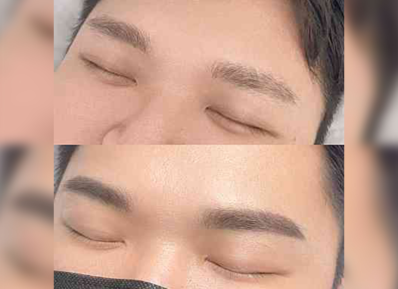 男士個性霧眉