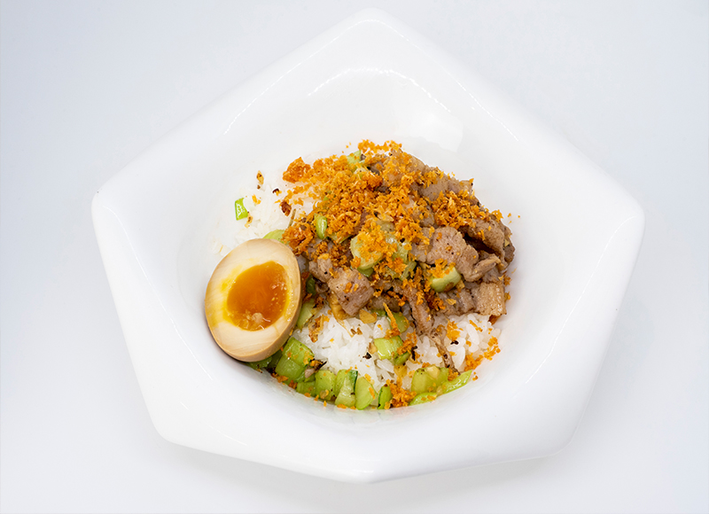 蒜香拌飯
