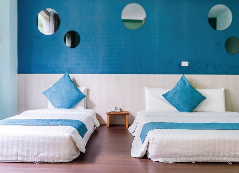 園景和室三人房