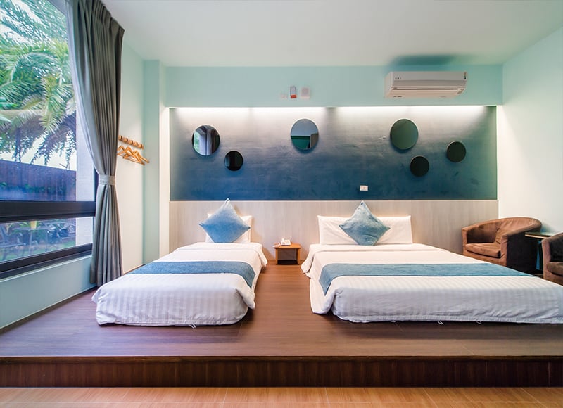 園景和室三人房