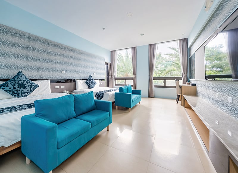 ️園景四人房、園景和室四人房