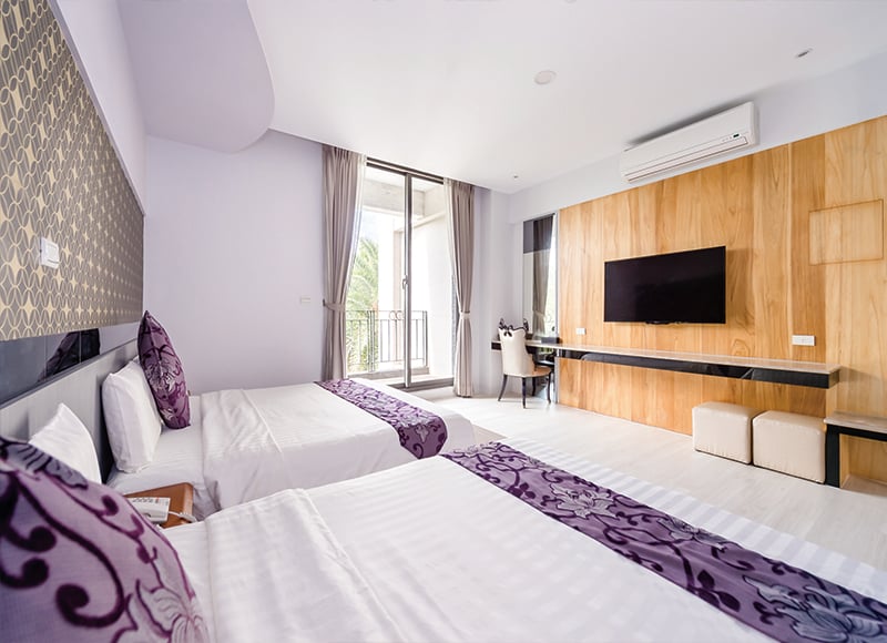 ️園景四人房、園景和室四人房