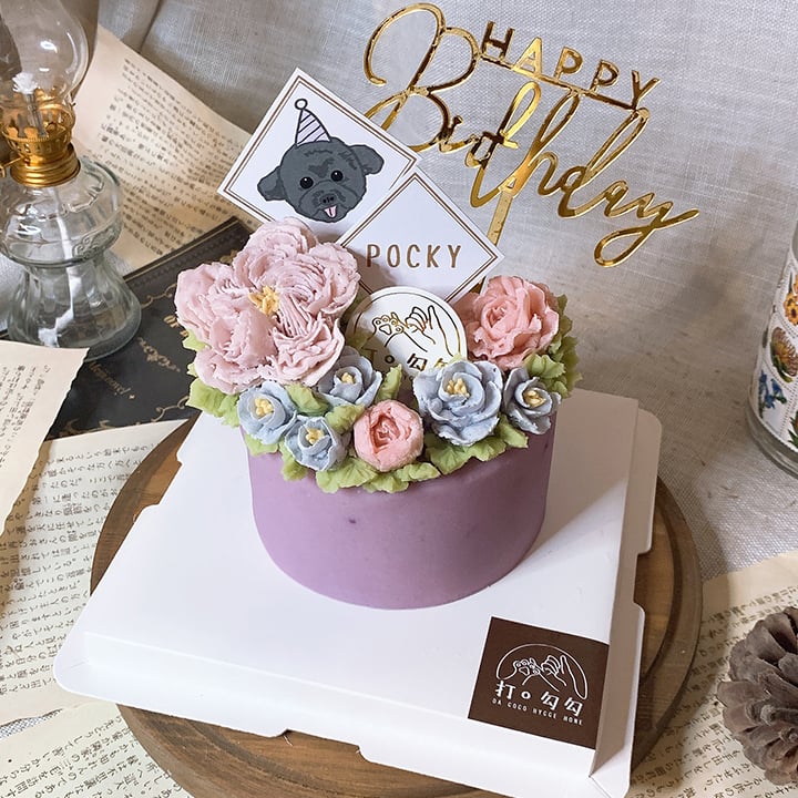 韓式錶花蛋糕裝飾課
