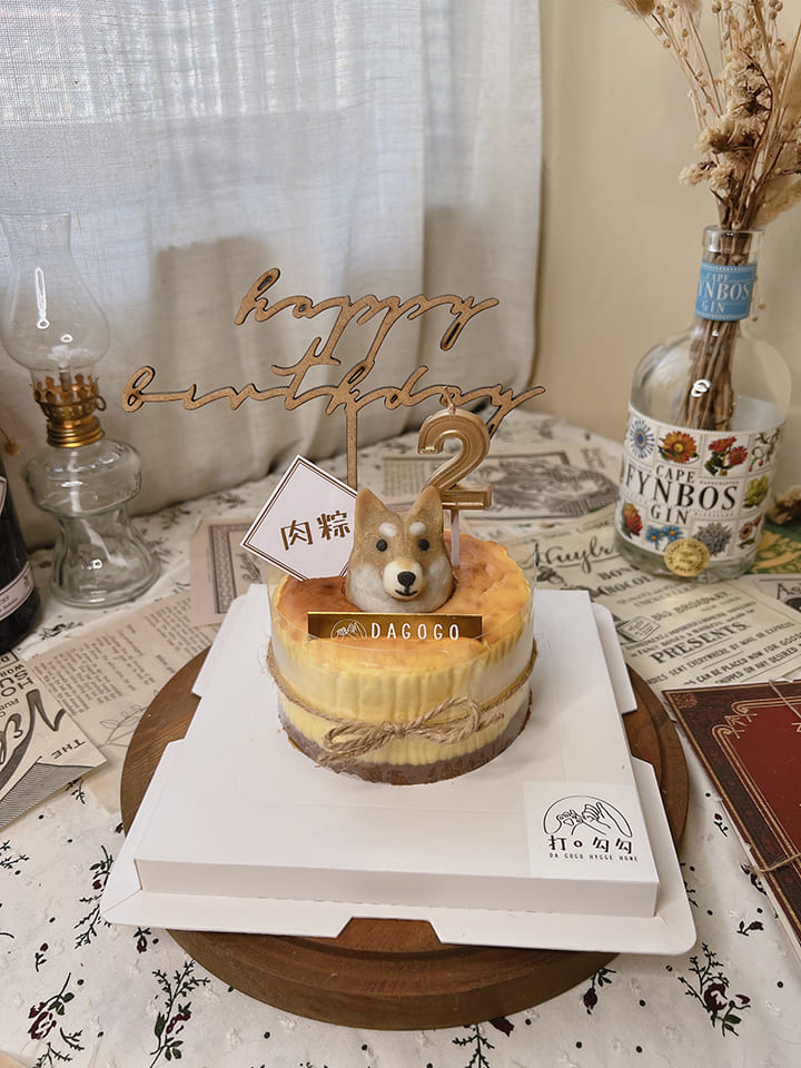 人寵共食蜂蜜起司蛋糕