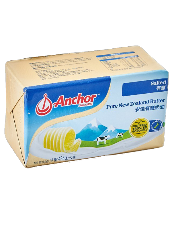 安佳有鹽奶油454g