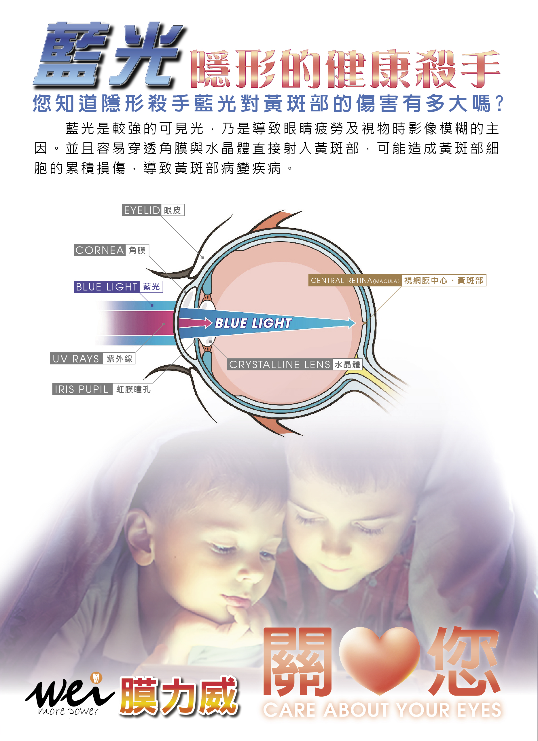 膜力威藍光玻保