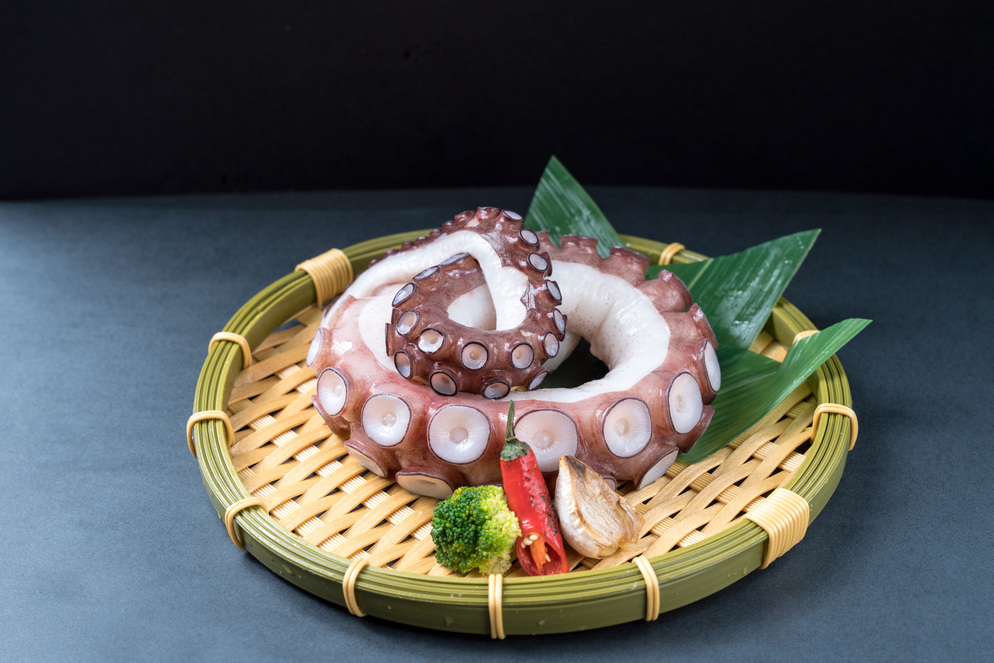 刺身章魚足