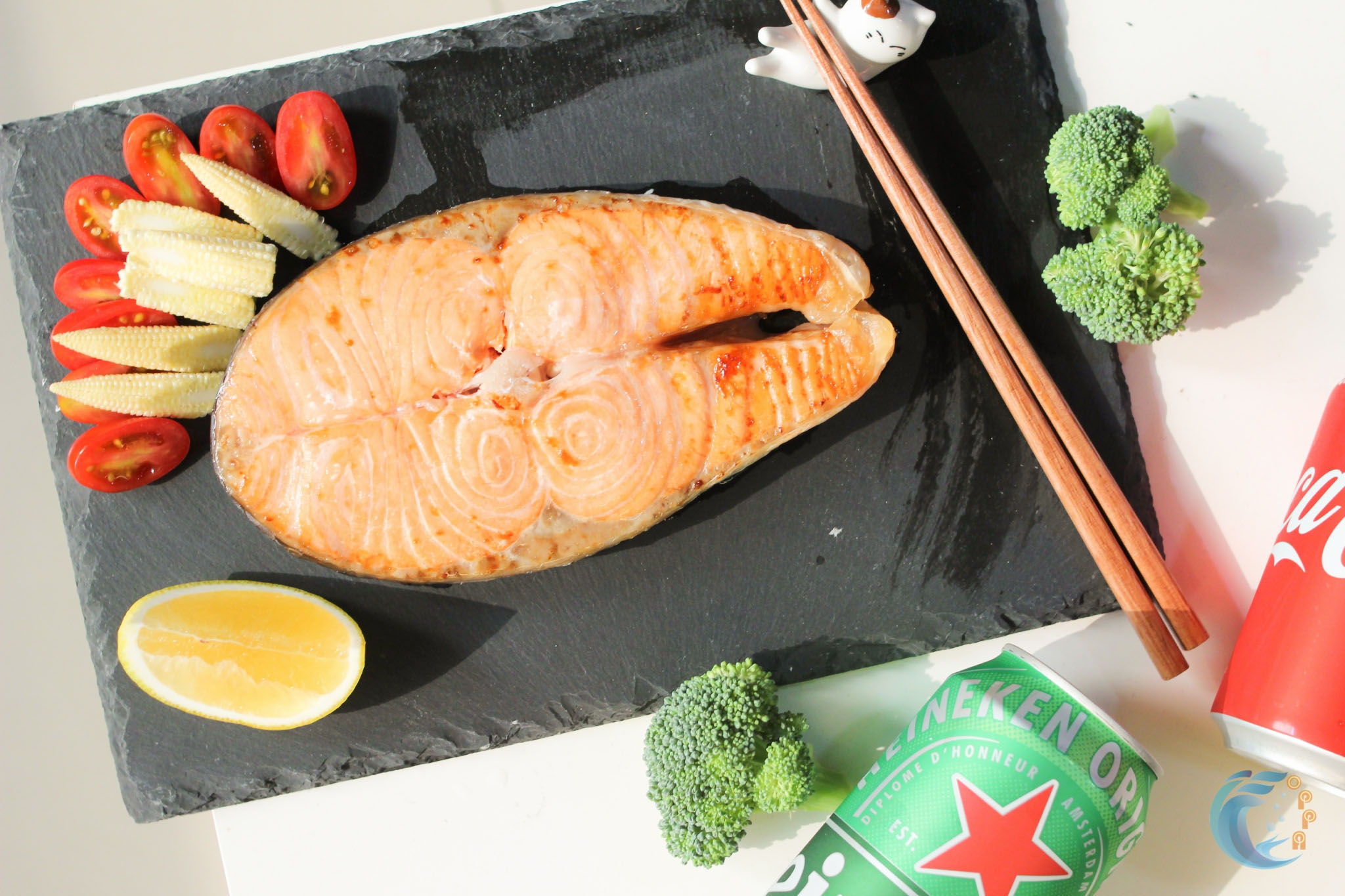 香煎鮭魚