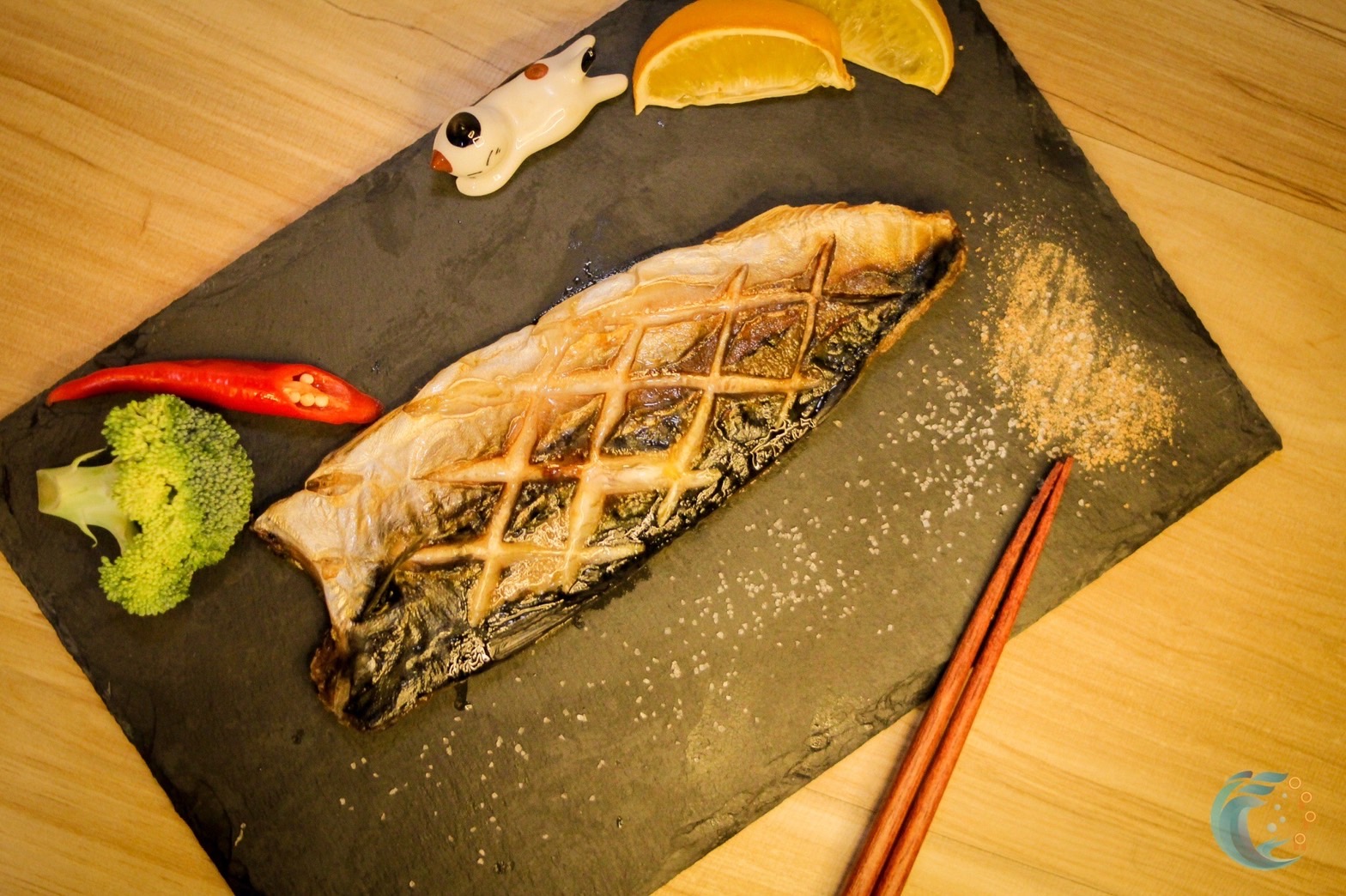鹽烤鯖魚